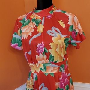 Vintage colorful dress